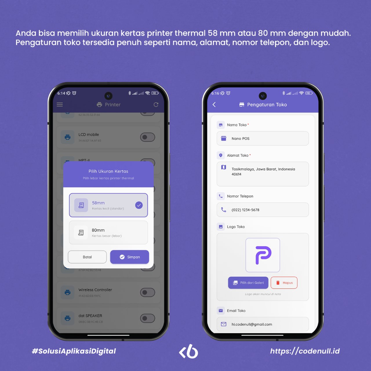 Aplikasi Kasir Android - Nano POS versi Basic