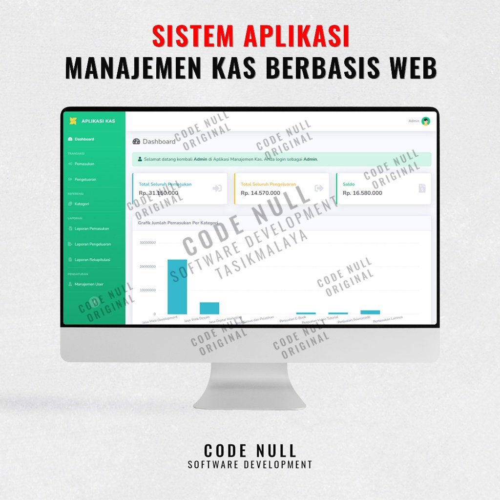 Sistem Aplikasi Manajemen Kas Berbasis Web