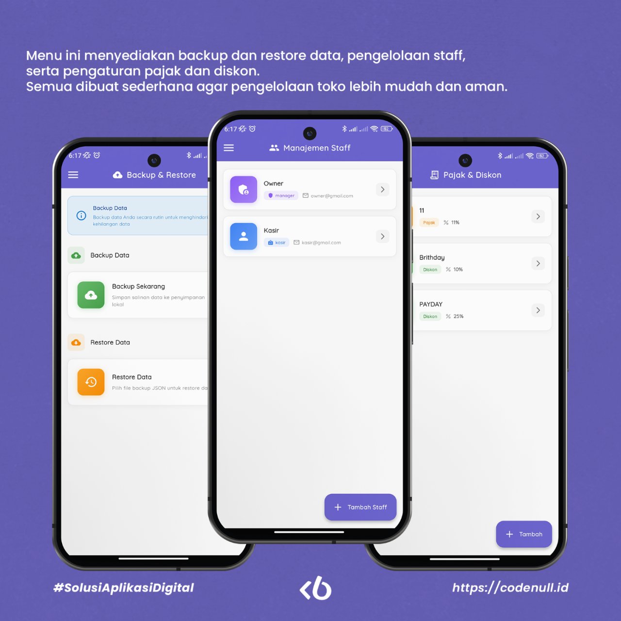 Aplikasi Kasir Android - Nano POS versi Basic