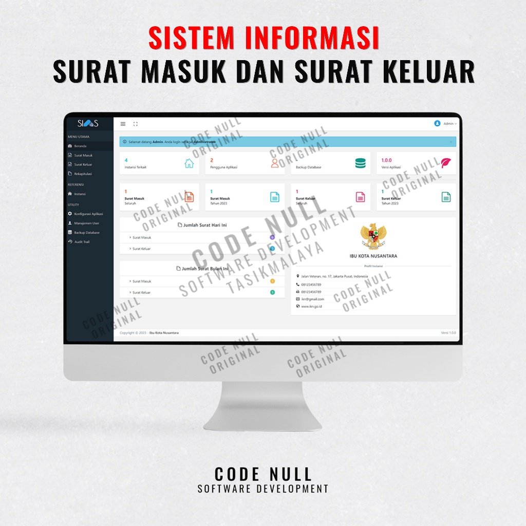 Sistem Informasi Surat Masuk Dan Surat Keluar