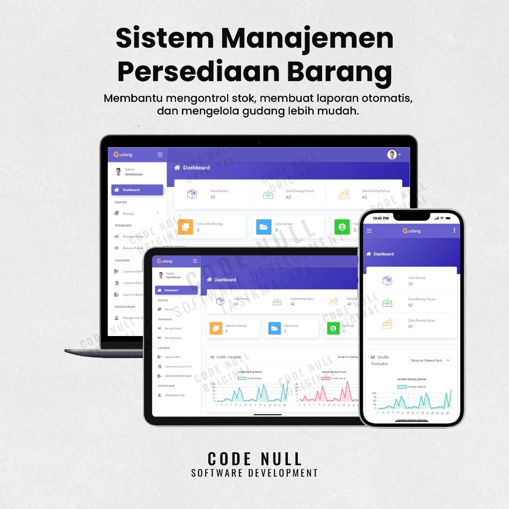 Sistem Aplikasi Persediaan Barang Gudang - Versi 2