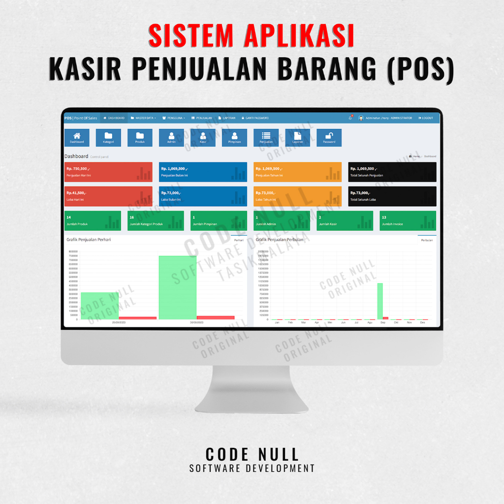 Sistem Aplikasi Kasir Penjualan Barang (POS)